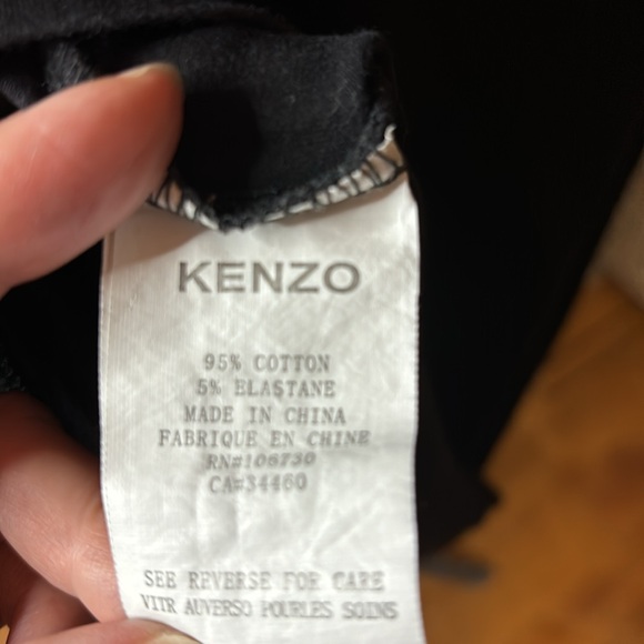 Kenzo Jungle Paris black tshirt size L - Picture 5 of 5